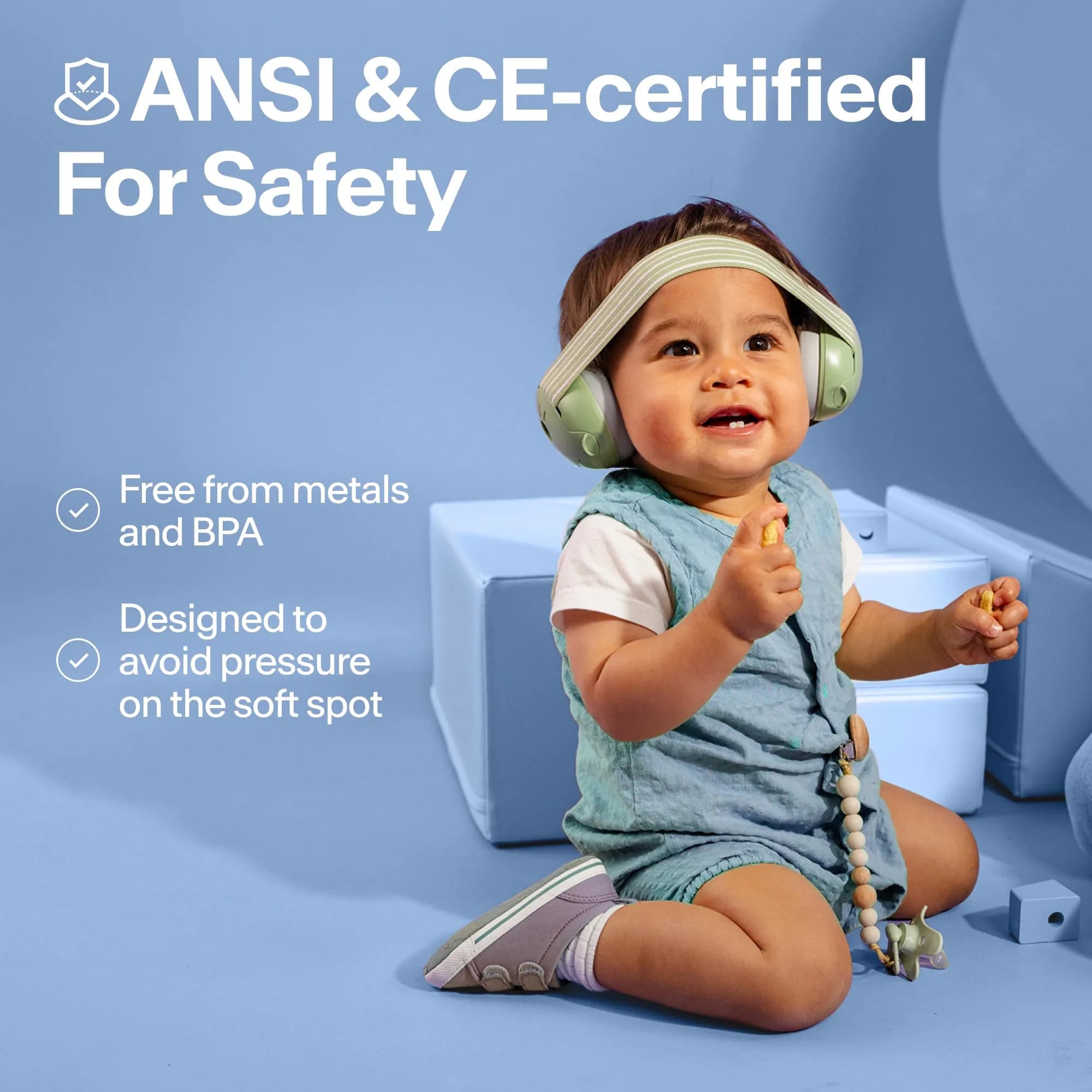 Alpine Muffy Baby Ear Protection Earmuffs for Babies & Toddlers up to 4 Years | Noise Reduction 23 dB SNR - view 5
