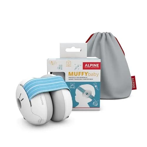 Alpine Muffy Baby Ear Protection Earmuffs for Babies & Toddlers up to 4 Years | Noise Reduction 23 dB SNR thumbnail 1