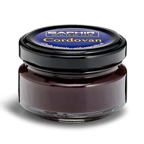 Saphir Crème Cordovan Shoe Polish 50ml (1.69 Fl Oz) | Natural Formula for Cordovan Leather thumbnail 1