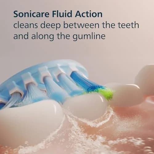 Philips Sonicare C3 Two-in-One Genuine Replacement Electric Toothbrush Heads 4 Pack | Deep Plaque Removal & Whitening thumbnail 6