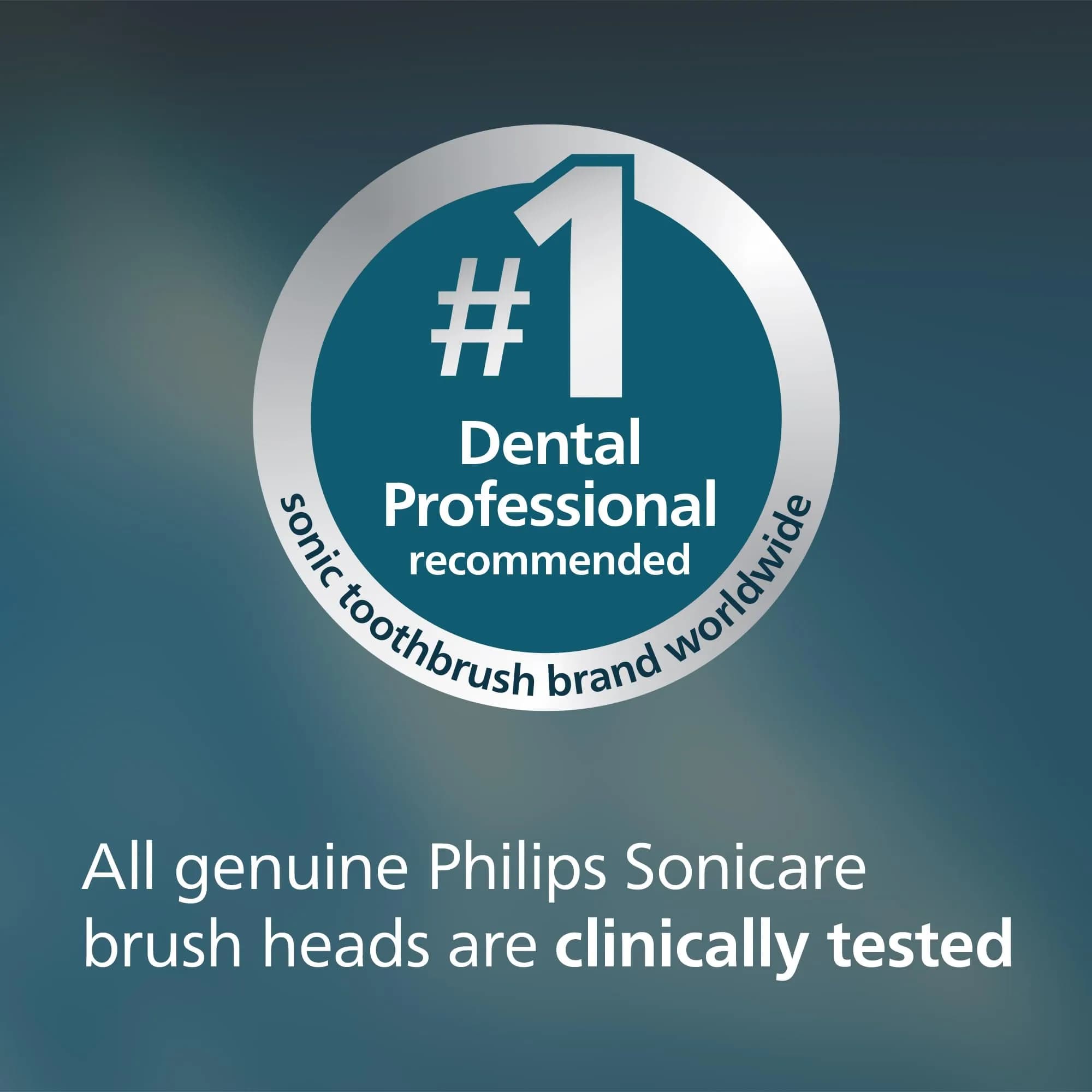 Philips Sonicare C3 Two-in-One Genuine Replacement Electric Toothbrush Heads 4 Pack | Deep Plaque Removal & Whitening - view 7
