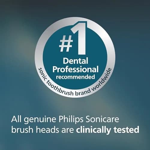 Philips Sonicare C3 Two-in-One Genuine Replacement Electric Toothbrush Heads 4 Pack | Deep Plaque Removal & Whitening thumbnail 7