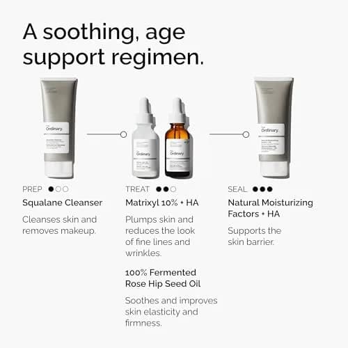 The Ordinary Matrixyl 10% + Hyaluronic Acid Serum 30ml (1 Fl Oz) | Targets Fine Lines & Wrinkles thumbnail 5