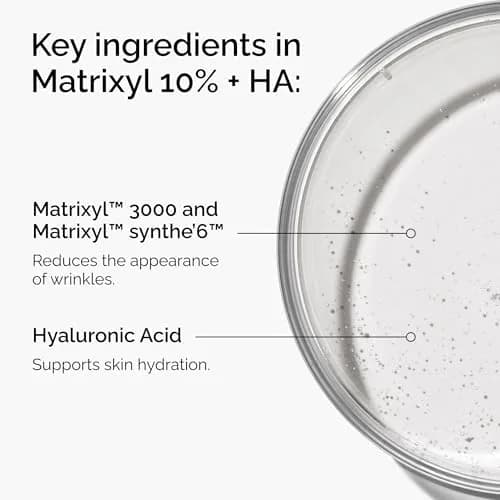 The Ordinary Matrixyl 10% + Hyaluronic Acid Serum 30ml (1 Fl Oz) | Targets Fine Lines & Wrinkles thumbnail 2
