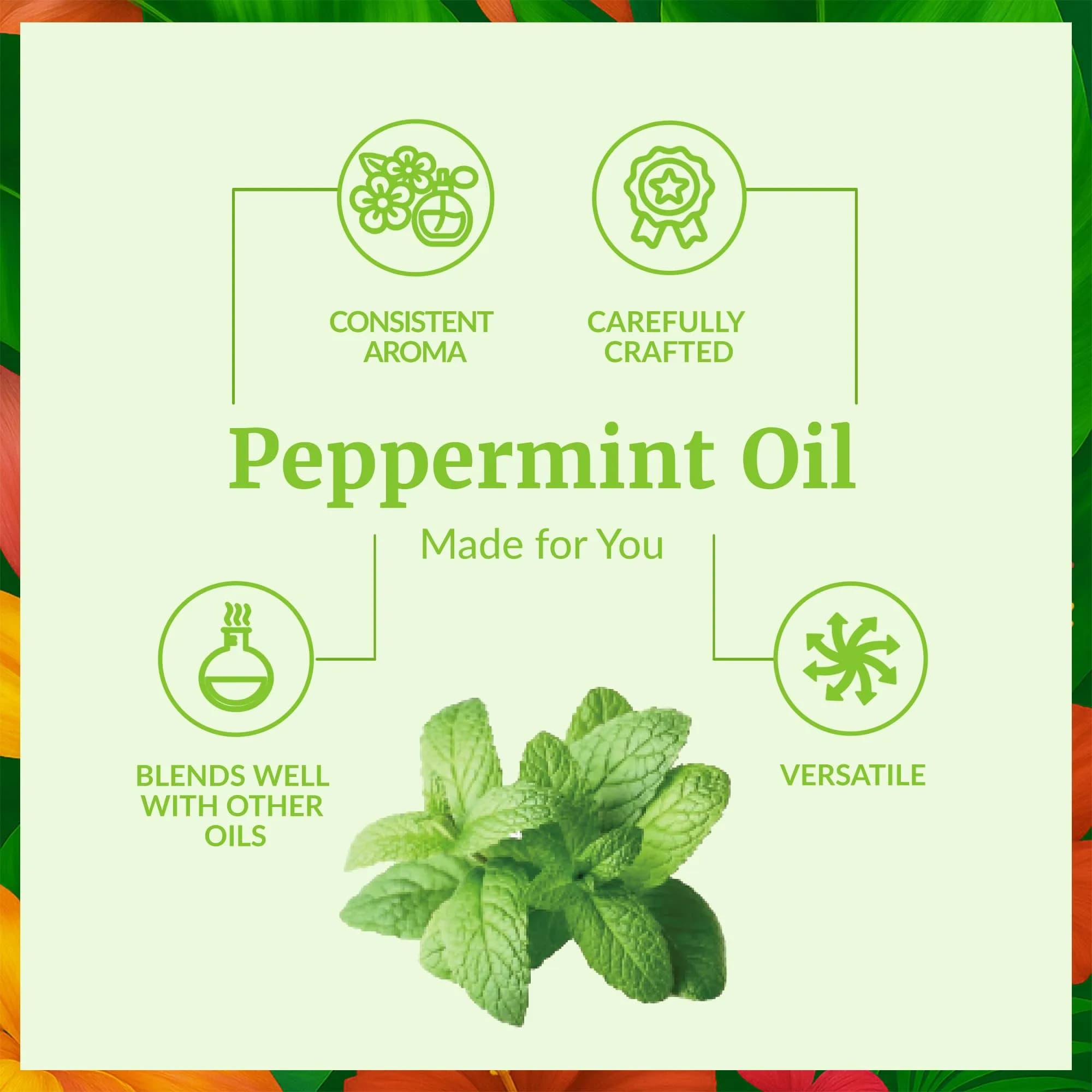 SVA Organics Peppermint Piperita Essential Oil 118ml (4 Fl Oz) | Pure Mint Aroma for Diffuser, Skin & Hair - view 3