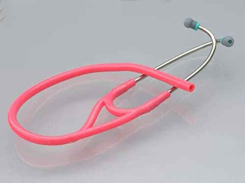 CardioTubes Pink Stethoscope Tubing Kit for Littmann Master Cardiology & Cardiology III (7mm Binaurals) | Durable, Latex-Free Replacement thumbnail 5