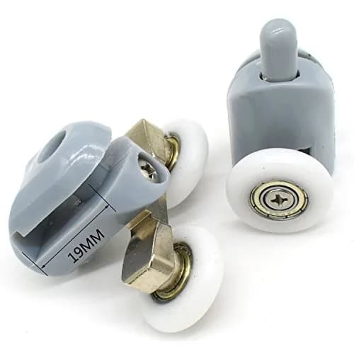 YUANQIAN Shower Door Rollers 22mm Diameter | Replacement Parts for Curved & Flat Showers thumbnail 3