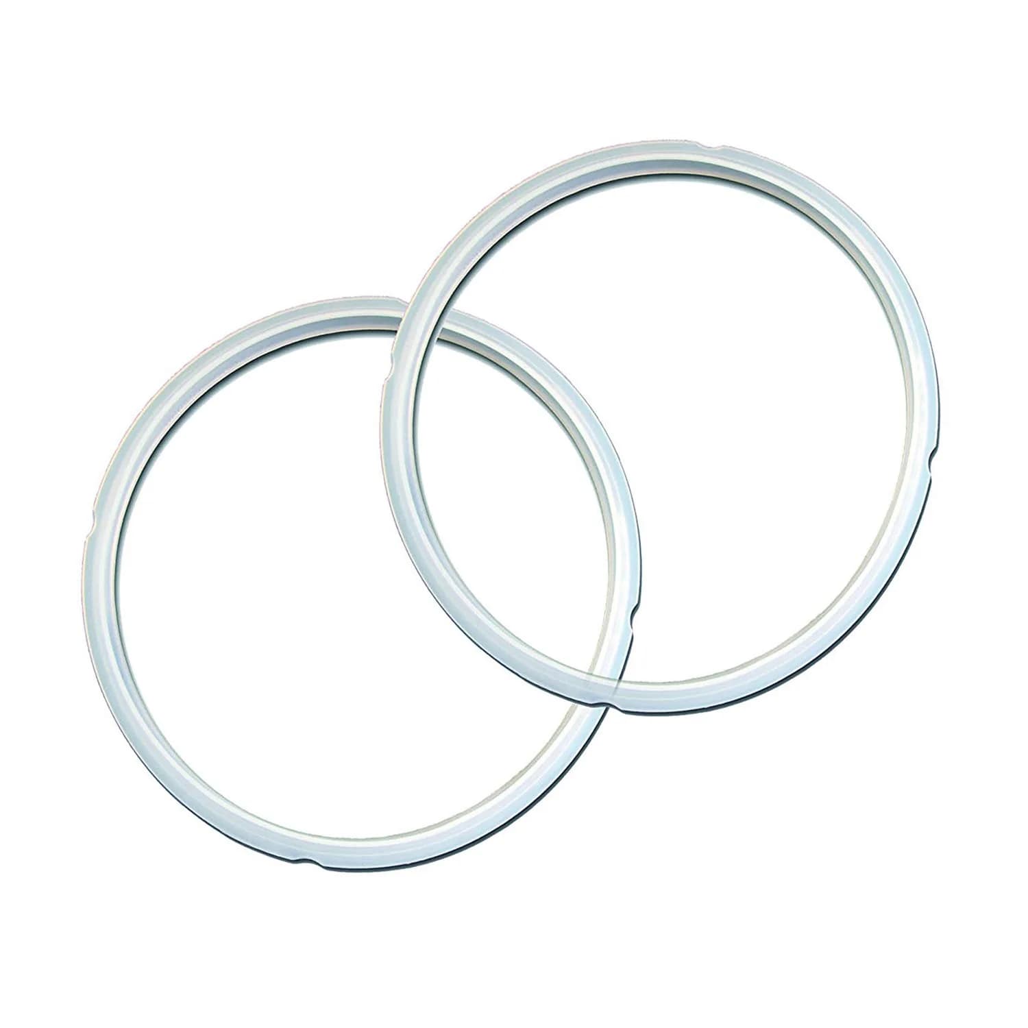 Instant Pot 3-Qt Clear Silicone Sealing Ring, 2-Count Pack for Electric Pressure Cookers - main product image