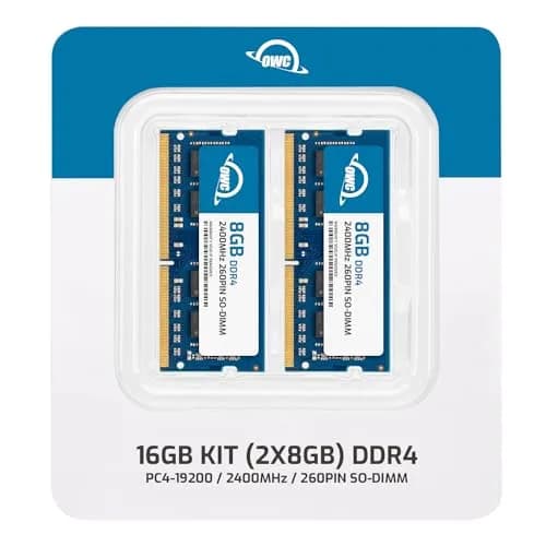 OWC Memory 16GB (2x 8GB) DDR4 2400MHz SO-DIMM RAM | Boost PC Performance thumbnail 2