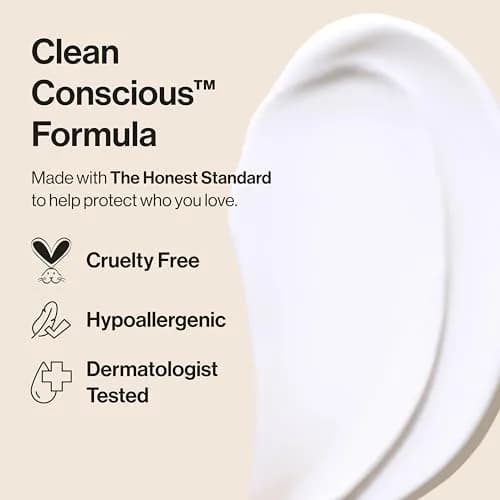 The Honest Company Fragrance-Free Conditioner 295ml (10 fl oz) | Hypoallergenic & Tear-Free for All Hair Types thumbnail 5