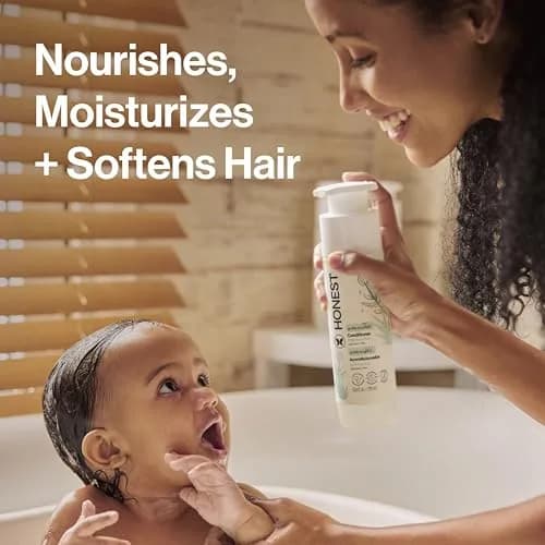The Honest Company Fragrance-Free Conditioner 295ml (10 fl oz) | Hypoallergenic & Tear-Free for All Hair Types thumbnail 3