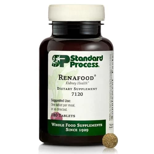 Standard Process Renafood Kidney Support Supplement 180 Tablets | Whole Food-Based Kidney Nutrition thumbnail 1