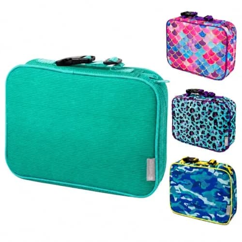 Bentology Kids Insulated Lunch Box for School with Reinforced Support Frame, 240 cu in (10 x 8 x 3 inches) thumbnail 1