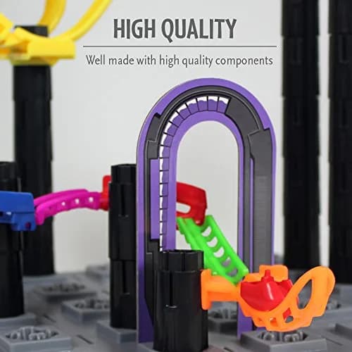 ThinkFun Roller Coaster Challenge STEM Toy and Building Game 29.5 cm (11.58 in) | TOTY Game of the Year Finalist thumbnail 3