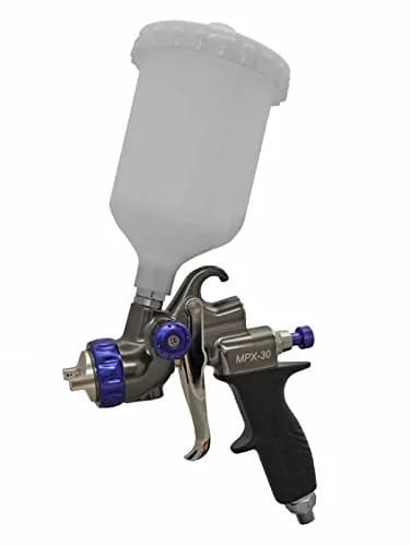 Fuji Spray Gravity MPX-30 Reduced Pressure Spray Gun | Stainless Steel, 600Cc Cup, Black thumbnail 1