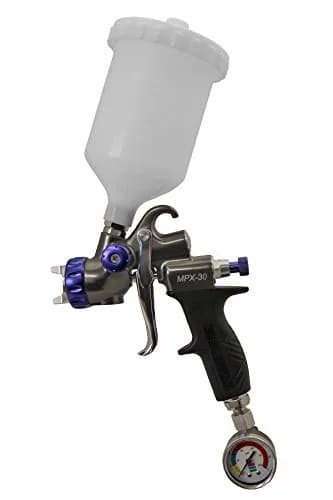 Fuji Spray Gravity MPX-30 Reduced Pressure Spray Gun | Stainless Steel, 600Cc Cup, Black thumbnail 2