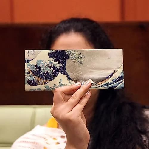 SUPERVEK The Great Wave off Kanagawa Tyvek Slim Bifold Wallet | 20g (0.7 oz) thumbnail 6