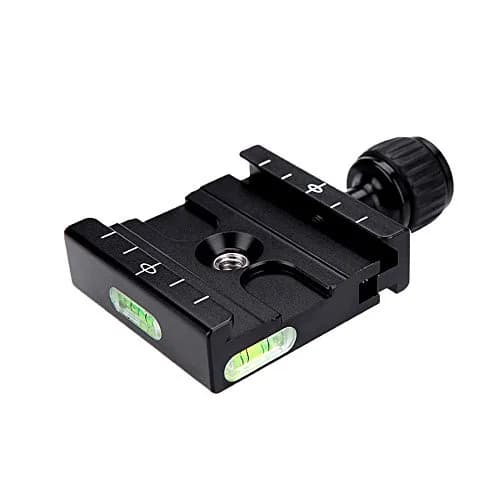 Harwerrel Aluminium 50mm Quick Release Plate QR Clamp Fits Arca-Swiss Standard for Tripod Ballhead | Durable, corrosion-resistant camera support thumbnail 1