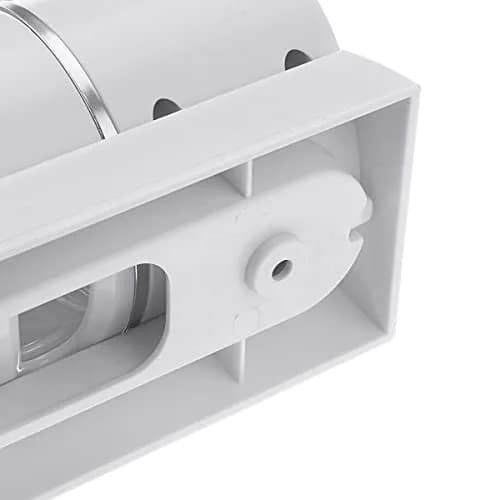 KITSCH Abs Plastic Liquid Soap Dispenser 400 Ml White Wall Mount | Durable & Maintenance-Free thumbnail 8