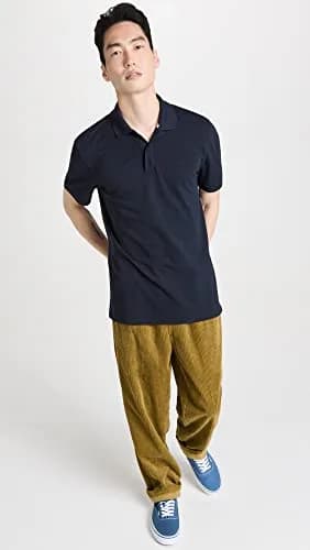 BOSS Pallas Polo Shirt, Dark Blue, XXL | Classic Regular Fit, Cotton, Short Sleeve thumbnail 5