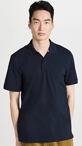 BOSS Pallas Polo Shirt, Dark Blue, XXL | Classic Regular Fit, Cotton, Short Sleeve thumbnail 2
