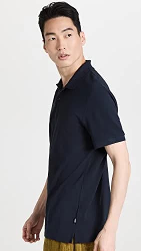 BOSS Pallas Polo Shirt, Dark Blue, XXL | Classic Regular Fit, Cotton, Short Sleeve thumbnail 4