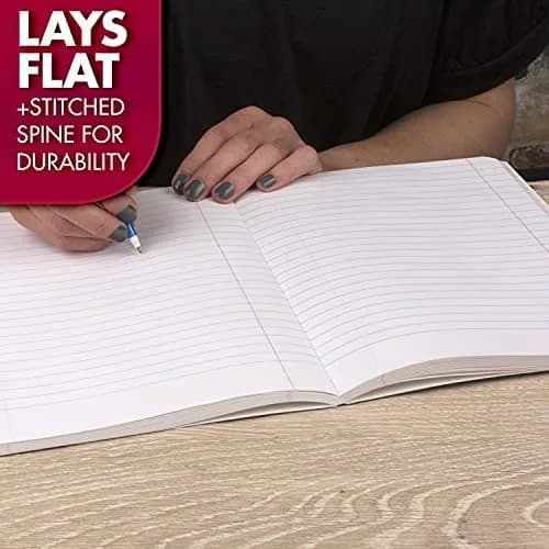Mead Composition Notebook, Wide Ruled Paper, 7.5" x 9.75", 100 Sheets, Black Marble, 3 Pack | Classic Journaling & Note-Taking thumbnail 6