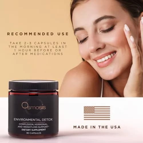 OSMOSIS Environmental Detox Supplement, Skin Clarity, 60 Count | Supports Hormone Balance & Skin Clarity thumbnail 6
