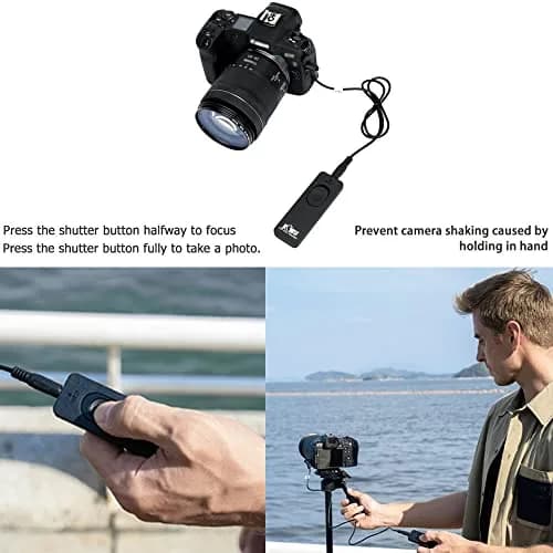KIWIFOTOS MC-30 Remote Control Shutter Release for Nikon Z8 Z9 D850 D810 D5 | Wired Connectivity thumbnail 4