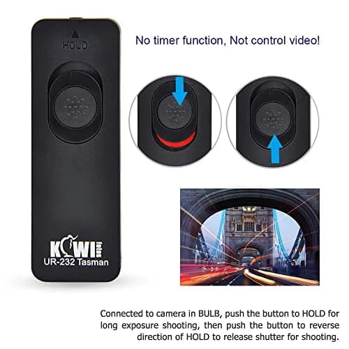 KIWIFOTOS RS-80N3 Remote Control Shutter Release for Canon EOS R1 R3 R5 5D 6D 7D 1D X Mark III II 1Ds Mark III 10D 20D 30D 40D 50D 1V 3 D30 D60 D2000 Cameras | Wired Connectivity, No Battery Required thumbnail 5
