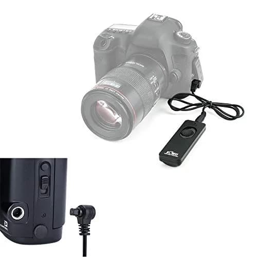 KIWIFOTOS RS-80N3 Remote Control Shutter Release for Canon EOS R1 R3 R5 5D 6D 7D 1D X Mark III II 1Ds Mark III 10D 20D 30D 40D 50D 1V 3 D30 D60 D2000 Cameras | Wired Connectivity, No Battery Required thumbnail 6