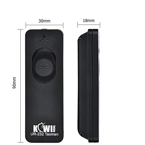 KIWIFOTOS RS-80N3 Remote Control Shutter Release for Canon EOS R1 R3 R5 5D 6D 7D 1D X Mark III II 1Ds Mark III 10D 20D 30D 40D 50D 1V 3 D30 D60 D2000 Cameras | Wired Connectivity, No Battery Required thumbnail 2