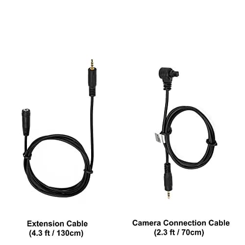 KIWIFOTOS RS-80N3 Remote Control Shutter Release for Canon EOS R1 R3 R5 5D 6D 7D 1D X Mark III II 1Ds Mark III 10D 20D 30D 40D 50D 1V 3 D30 D60 D2000 Cameras | Wired Connectivity, No Battery Required thumbnail 3