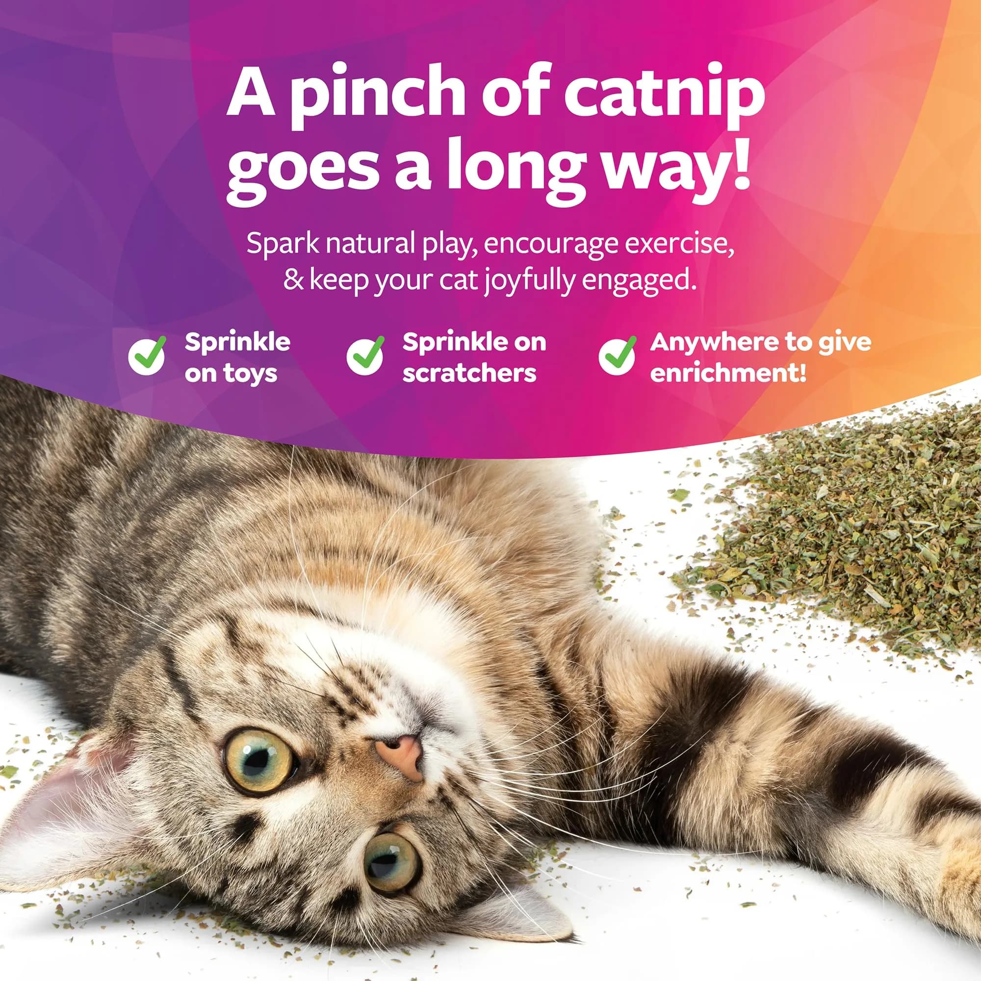 SmartyKat USDA Certified Organic Catnip 0.5 oz (14 g) | Potent Attractant for Play & Training - view 5