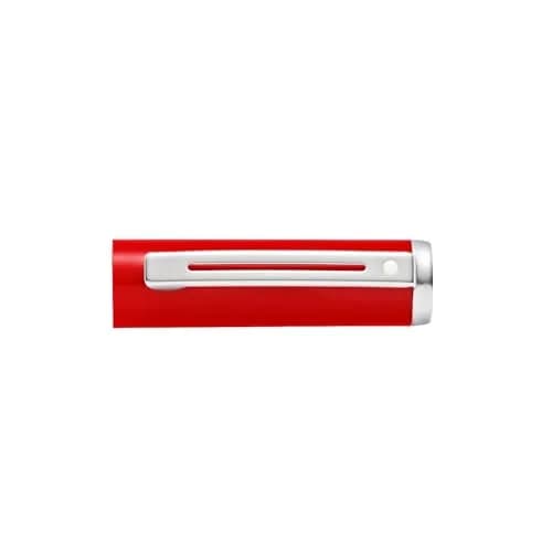 Sheaffer Pop Glossy Red Gel Rollerball Pen with Chrome Trim | Smooth Ink Flow thumbnail 6