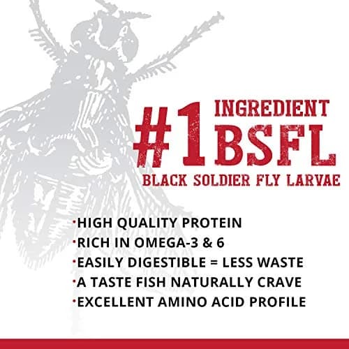 Fluval Bug Bites Cichlid Fish Food 3.53 oz | Insect-Based, Nutrient-Rich Fish Diet thumbnail 4