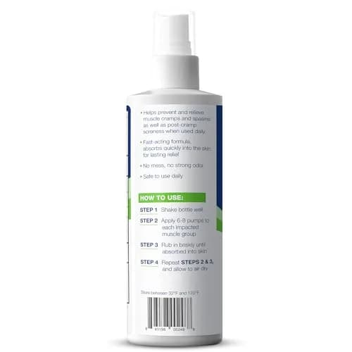 Theraworx Relief Muscle Cramp Spray 210ml (7.1 Fl Oz) | Clinically Trusted for Fast-Acting Relief thumbnail 6