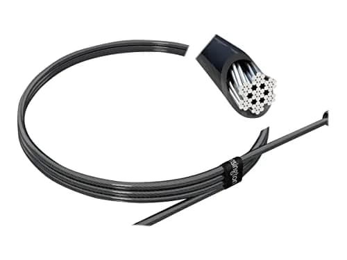 Kensington Desktop & Peripherals Locking Kit 2.0, Black | 2.44m (8ft) Cut-Resistant Carbon Steel Cable thumbnail 3