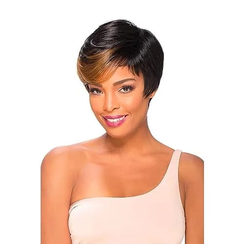 VELLA VELLA Sensual Full Wig - ALEXIS (RMBUR) | Natural Texture, Hand Tied Crown, 8.5" Length thumbnail 1