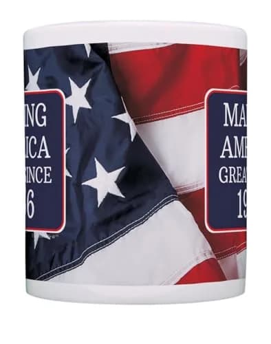 ThisWear Making America Great Since 1956 Flag 11oz Coffee Mug | Classic Ceramic Design, Microwave & Dishwasher Safe thumbnail 7
