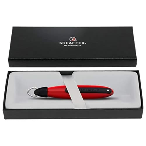 Sheaffer Ion Red Gel Rollerball Pen 0.5mm | Modern Design, Retractable Clip thumbnail 3