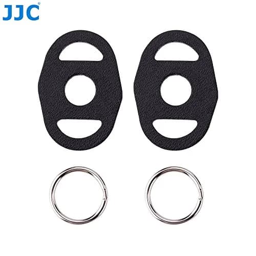 JJC Camera Strap Eyelet Lug Split O Ring Adapter & Leather Cover for Camera | Fits Most Straps ≤ 12mm Wide thumbnail 8