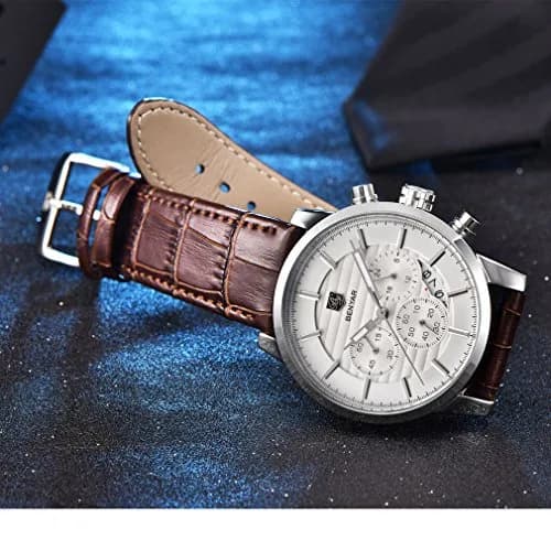 BY BENYAR Men's Analog Quartz Chronograph Watch 44mm (1.73 inch) | Water Resistant with Luminous Dial thumbnail 4