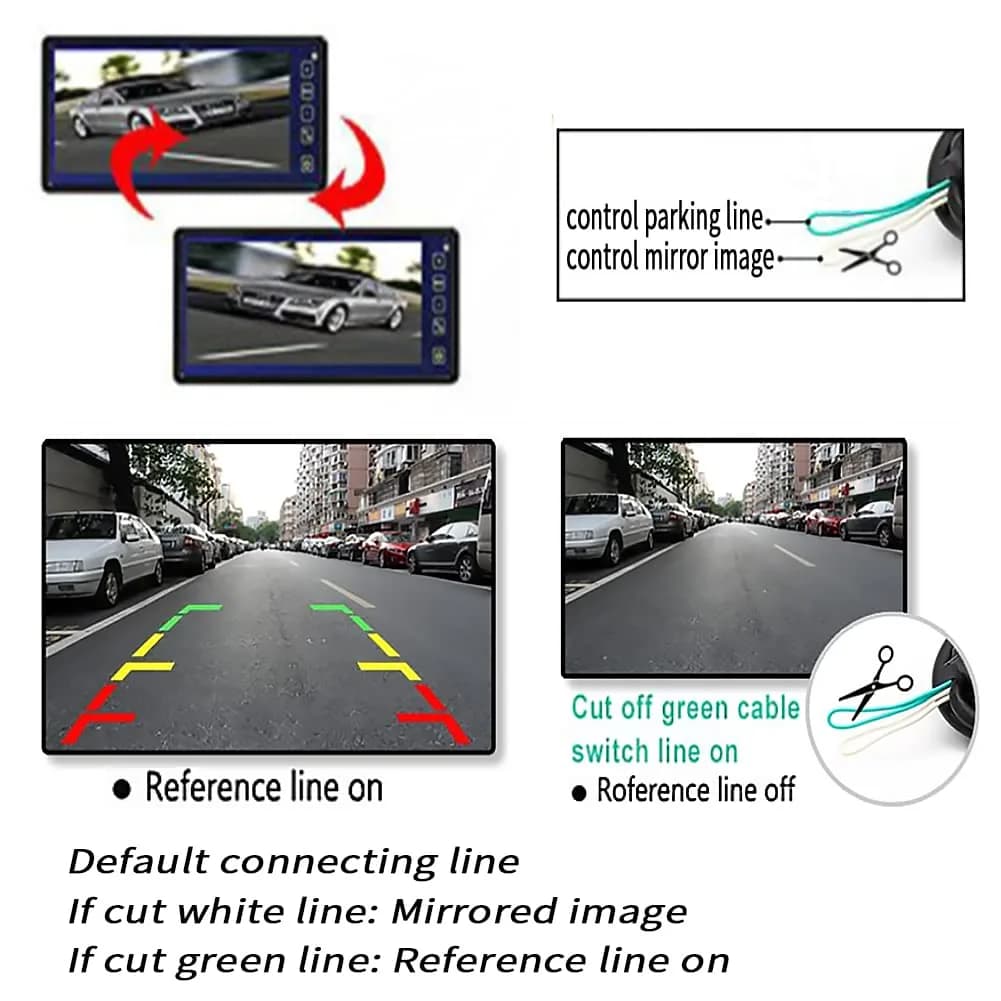 Auto Wayfeng WF HD CCD Night Vision 360 Degree Car Front Camera 520 TV Lines | Wide Angle Lens - view 4