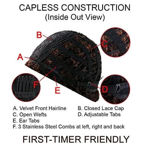 Style Icon Afro 5" Short Curly Wigs with 100% Brazilian Hair | Natural Feel & Look, Capless, 3-Color Mix thumbnail 6