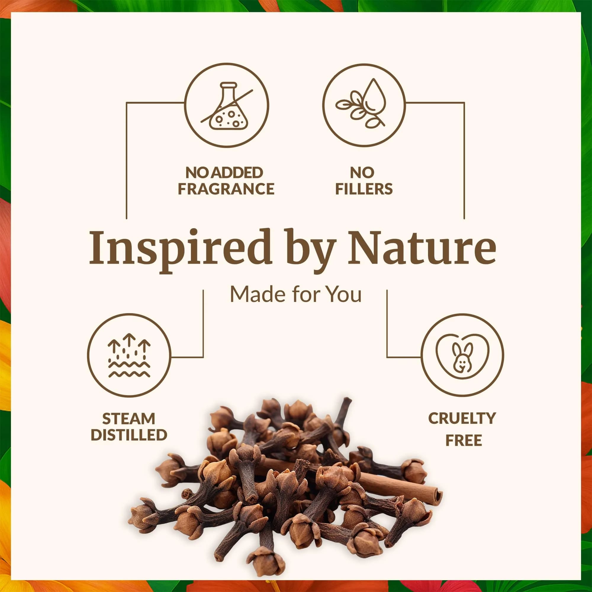 SVA ORGANICS Organic Clove Essential Oil 118 ml (4 Fl Oz) | Warm Spicy Aroma for Diffuser & Dental Care - view 3