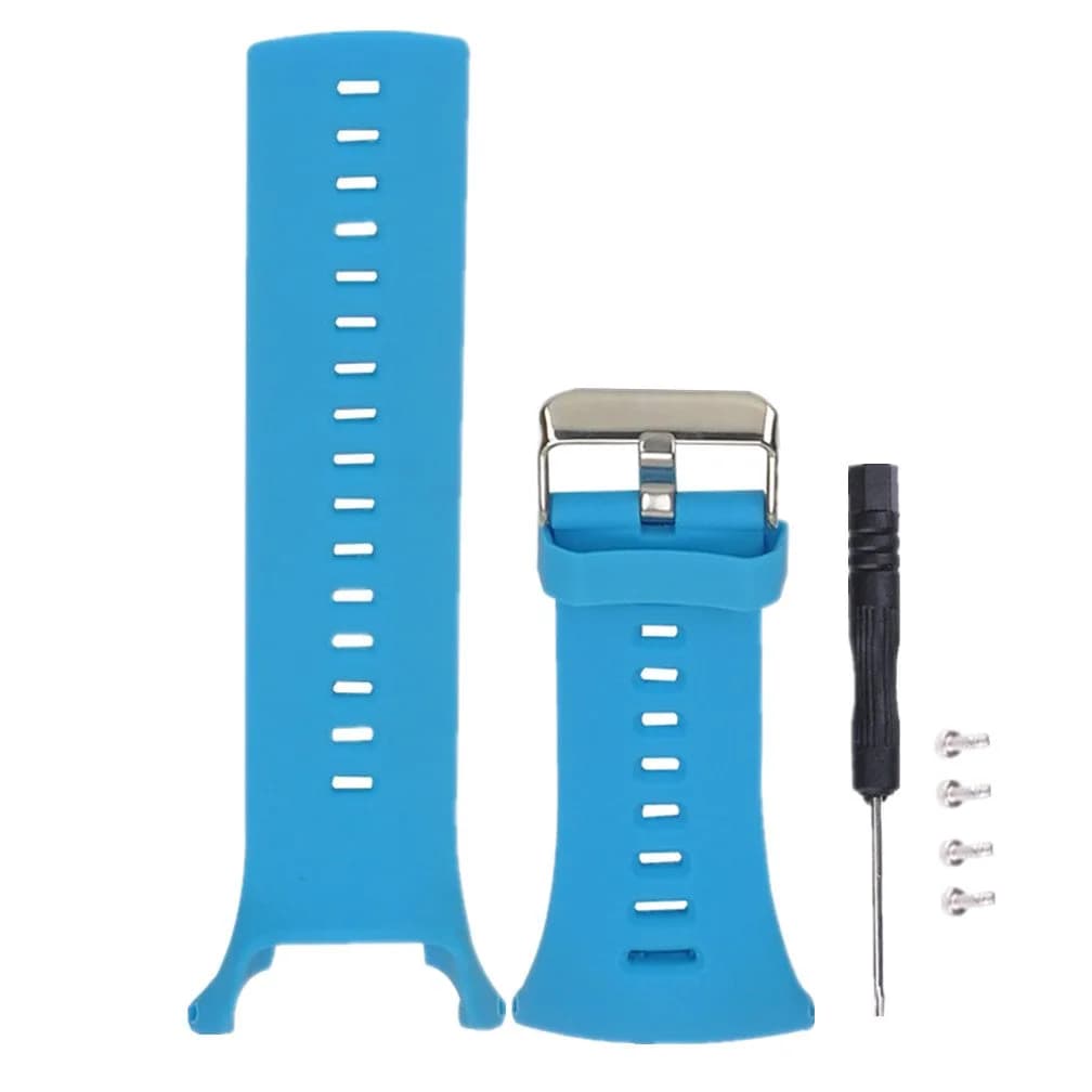 Muovrto Silicone Watch Band for Suunto Ambit 1/2/3 Series 23mm | Sports & Outdoors Replacement Strap — Colour 1