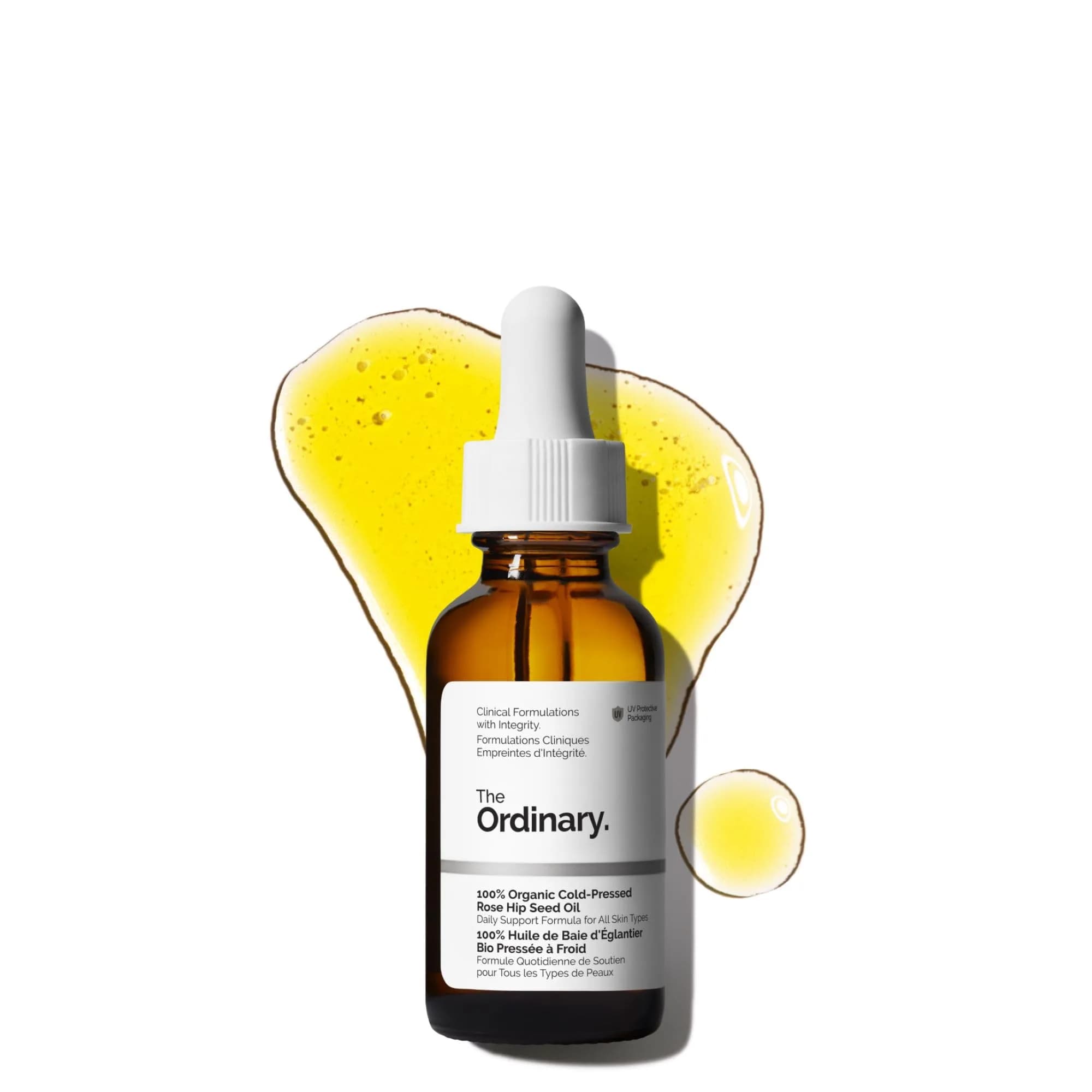 The Ordinary 100% Organic Cold-Pressed Rose Hip Seed Oil 30ml (1 Fl Oz) | Addresses Signs of Aging by Improving Uneven Skin Tone