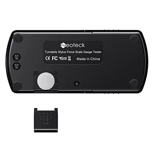 Neoteck Digital Turntable Stylus Force Gauge 0.01g/5.00g with Orange LCD | Essential Tool for Vinyl Enthusiasts thumbnail 8
