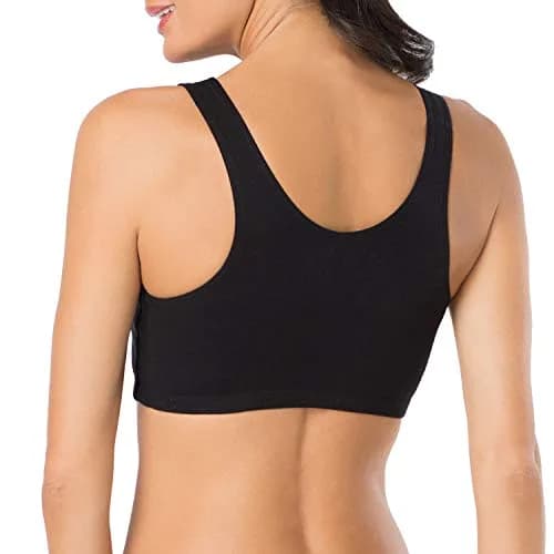 Fruit of the Loom Womens Built Up Tank Style Sports Bra | Cotton Support & Comfort (70-120 chars) thumbnail 5